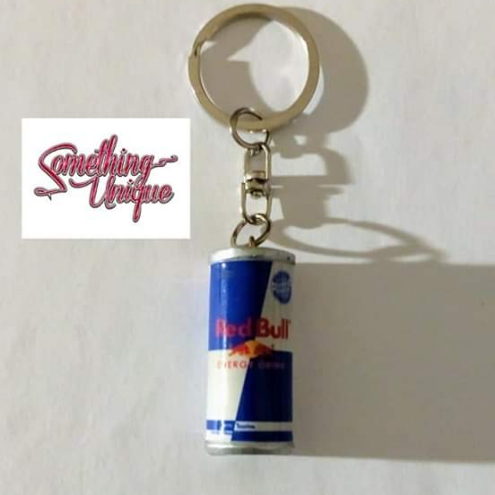 Red Bull Can Keychain